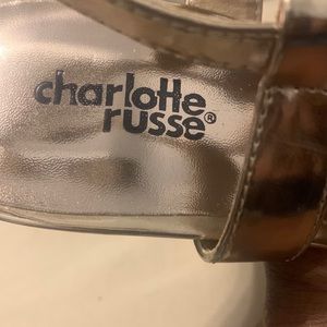 Women copper high heel